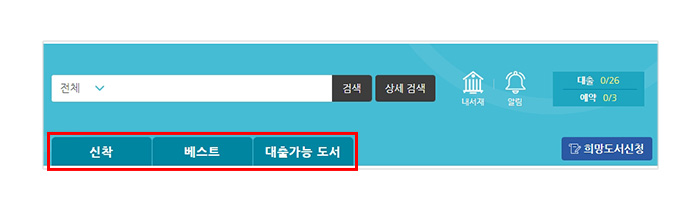 전자책의 대출